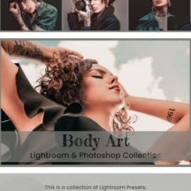 CreativeMarket Body Art Lightroom Ps LUT Presets 6373979 Free Download