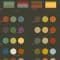 CreativeMarket RETRO SET Effects Brushes Gradients 5893163 Free Download