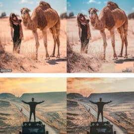 CreativeMarket Sahara Desert Lightroom Presets 6317189 Free Download