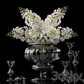 DECORATIVE FLOWER VASE SET 6 Free Download