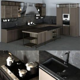 Frame Snaidero Kitchen Furniture Free Download