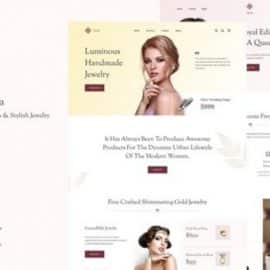 Freya Jewellery Store UI Kits Free Download