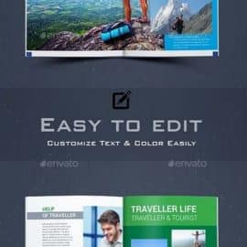 GraphicRiver Travel Magazine 23794961 Free Download