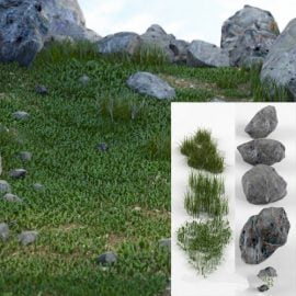 Grass and stones SRG Free Download