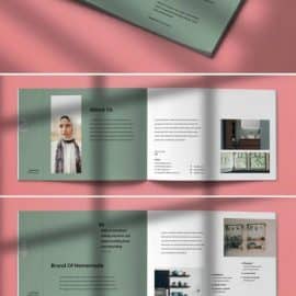 Hanabi Works Interior Brochure Indesign Template [24-Pages] Free Download