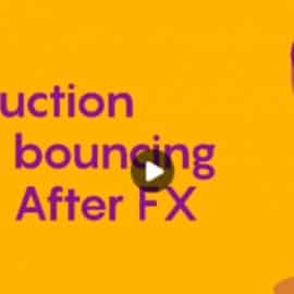 Introduction to the bouncing ball in After Effects Free Download