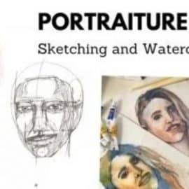 Portraiture – Sketching and Watercolor portraits