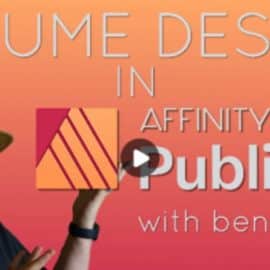 Resume Design in Affinity Publisher Free Download