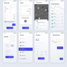 Tria Finance App UI Kit Free Download