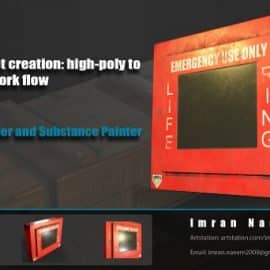 Udemy Game asset creation highpoly to lowpoly workflow Free Download