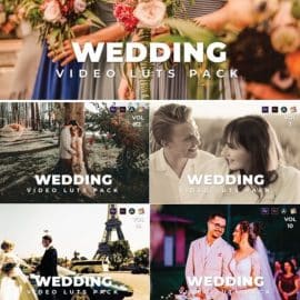 Wedding Pack Video LUTs Bundle Free Download