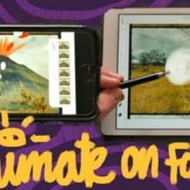 Animate On Footage: Using Procreate On The iPad And iPhone