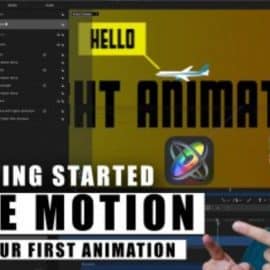 Get Started with Apple Motion: Your very first 3D Animation