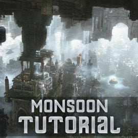 Gumroad Monsoon Tutorial Large Scale Environment Creation Free Download