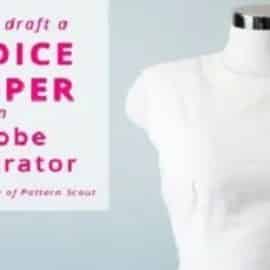 How to Draft a Bodice Sloper in Adobe Illustrator