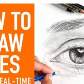 How to Draw Eyes: Easy in Real-Time