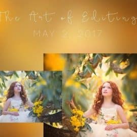 Sandra Bianco Photography – The Art of Editing – Girl in the Garden