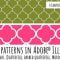 4 Exotic Patterns in Adobe Illustrator – A Graphic Design for Lunch™ Class