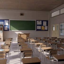 Artstation 3D Classroom Environment Creation in Blender Free Download