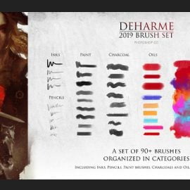 Artstation Deharme Brush Set Free Download