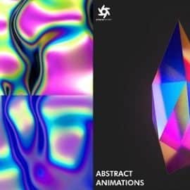 Create 3D Abstract Animations with Iridescent Colorful Materials in Cinema 4D Free Download