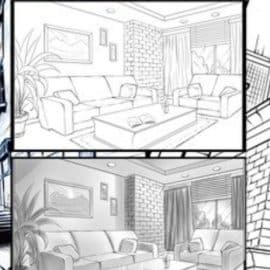 Drawing Amazing Backgrounds with Perspective – Step by Step