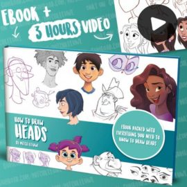 Gumroad – How to draw heads – ebook & video by Mitch Leeuwe