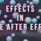 10 Amazing Effects in Adobe After Effects