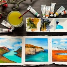 10 Day Art Holiday – Let’s Create a Fall themed Travel Journal