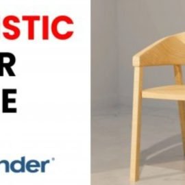 Blender 3D: Easy Realistic Chair Scene