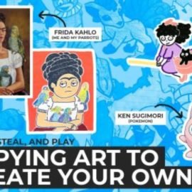 Learn, Steal, and Play: Copying Art To Create Your Own