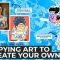 Learn, Steal, and Play: Copying Art To Create Your Own