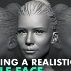 Flippednormals – Sculpting a Realistic Female Face in Zbrush