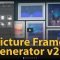 Gumroad Picture Frame, Aluminum Widow, Glass Door Generator for 3ds Max Plugins Free Download