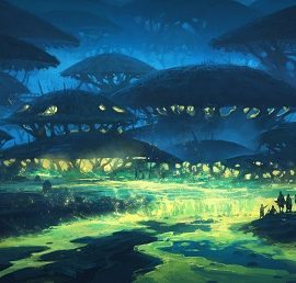 IAMAG Andreas Rocha Painting a Fantasy Landscape and Creative Process Free Download