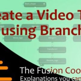 Use Branching in Fusion to Create a Video Title