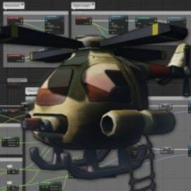 Create a Helicopter Game Control System in Unreal Engine 4