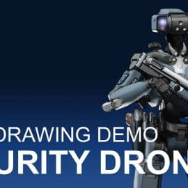 Gumroad – Mech Drawing Demo Security Drone – David Heidhoff Free Download