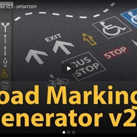 Gumroad – Road Markings Generator 2.0 for 3ds Max Free Download