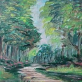 Learn to paint Acrylic Painting l Forest Landscape