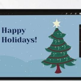 Procreate Animation: Animate a Personalized Holiday Greeting Card