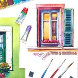 Windows in Watercolor: Develop Drawing, Shadowing, & Painting Skills