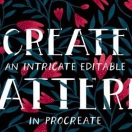 Create an Intricate, Editable Floral Pattern in Procreate