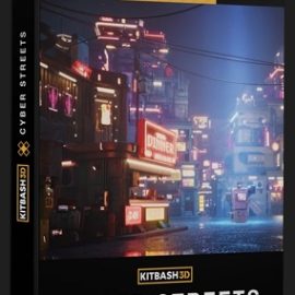 Kitbash3D Props Cyber Streets Complete Free Download