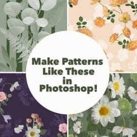 Making Pretty Seamless Repeat Patterns in Photoshop