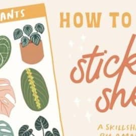 Making Sticker Sheets Using Photoshop & Cricut