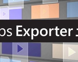 Aescripts Clips Exporter v1.6 Free Download