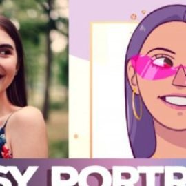 Draw a Simple Cartoon Stylized Portrait in Procreate