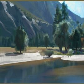 Gumroad Virtual Plein Air painting process Free Download