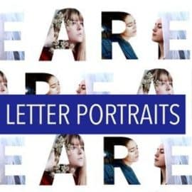 Letter Portraits on Photoshop